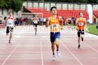 Junior mens 400 metres, Gateshead Tartan Games. Phot: David T. Hewitson/Sports for All Pics
